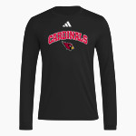 JOHANNESBURG-LEWISTON HIGH SCH CARDINALS <span class="pdp-name-mascot">JOHANNESBURG - LEWISTON CARDINALS</span> adidas Men's Long Sleeve Pregame Tee Front Thumbnail