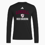 LOWELL HIGH SCHOOL RED RAIDERS <span class="pdp-name-mascot">LOWELL RED RAIDERS</span> adidas Men's Long Sleeve Pregame Tee Front Thumbnail
