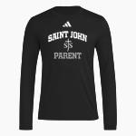 SAINT JOHN HERALDS <span class="pdp-name-mascot">SAINT JOHN HERALDS</span> adidas Men's Long Sleeve Pregame Tee Front Thumbnail