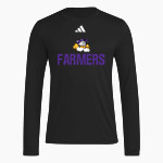 Farmersville Farmers <span class="pdp-name-mascot">Farmersville Farmers</span> adidas Men's Long Sleeve Pregame Tee Front Thumbnail