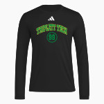 Triplett Tech <span class="pdp-name-mascot">Triplett Business and Technical Institute</span> adidas Men's Long Sleeve Pregame Tee Front Thumbnail