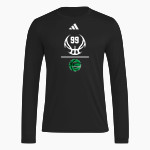 Elevation Flyers <span class="pdp-name-mascot">Elevation Flyers</span> adidas Men's Long Sleeve Pregame Tee Front Thumbnail