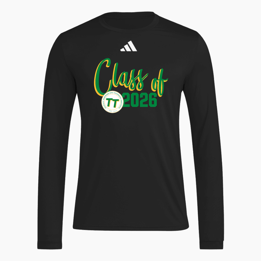 Triplett Tech <span class="pdp-name-mascot">Triplett Business and Technical Institute</span> adidas Men's Long Sleeve Pregame Tee