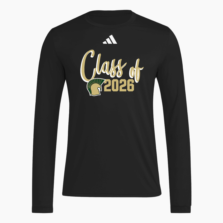 Mayo Spartans <span class="pdp-name-mascot">Mayo Spartans</span> adidas Men's Long Sleeve Pregame Tee