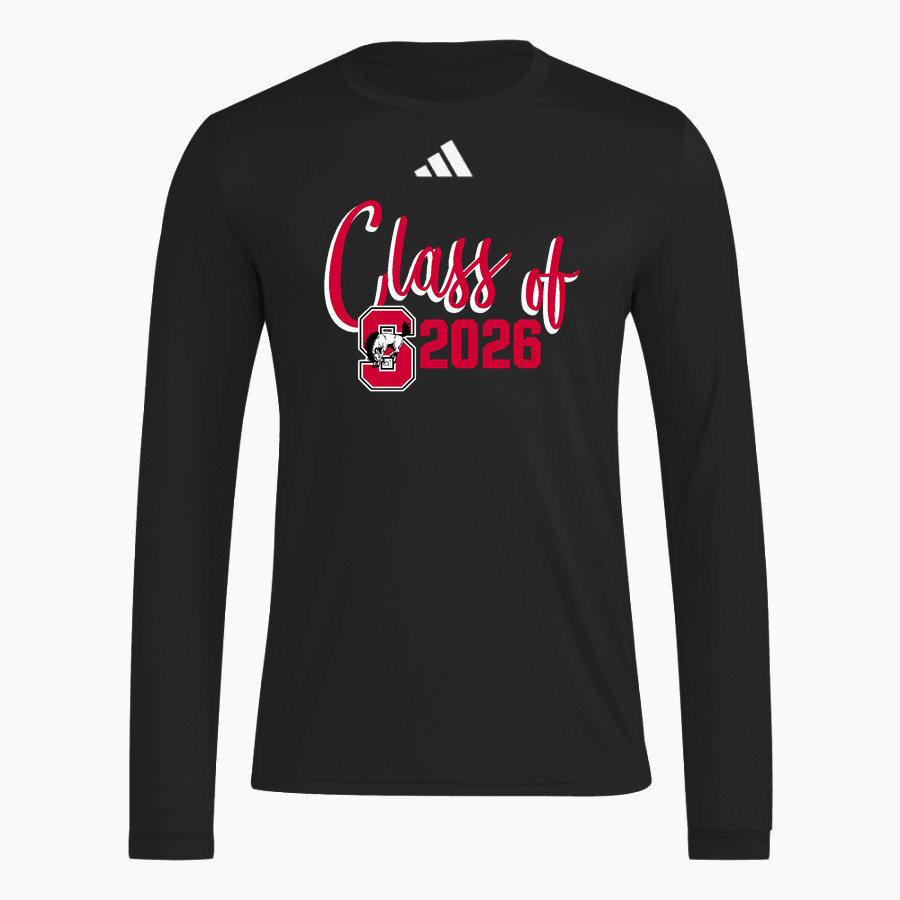 SONORA HIGH SCHOOL BRONCOS <span class="pdp-name-mascot">SONORA BRONCOS</span> adidas Men's Long Sleeve Pregame Tee