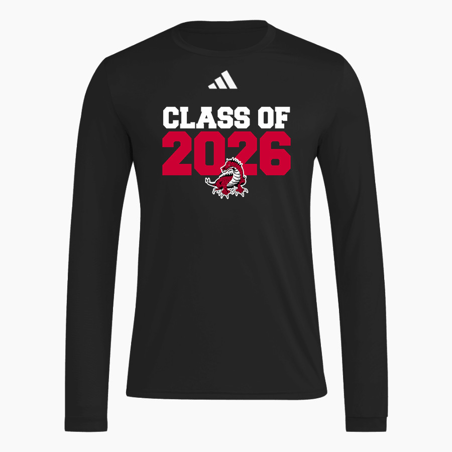 PENDER HIGH SCHOOL PENDRAGONS <span class="pdp-name-mascot">PENDER PENDRAGONS</span> adidas Men's Long Sleeve Pregame Tee