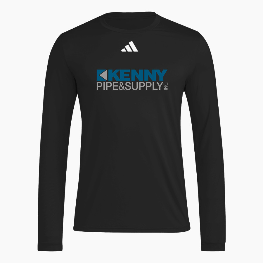 KENNY PIPE & SUPPLY <span class="pdp-name-mascot">KENNY PIPE & SUPPLY</span> adidas Men's Long Sleeve Pregame Tee