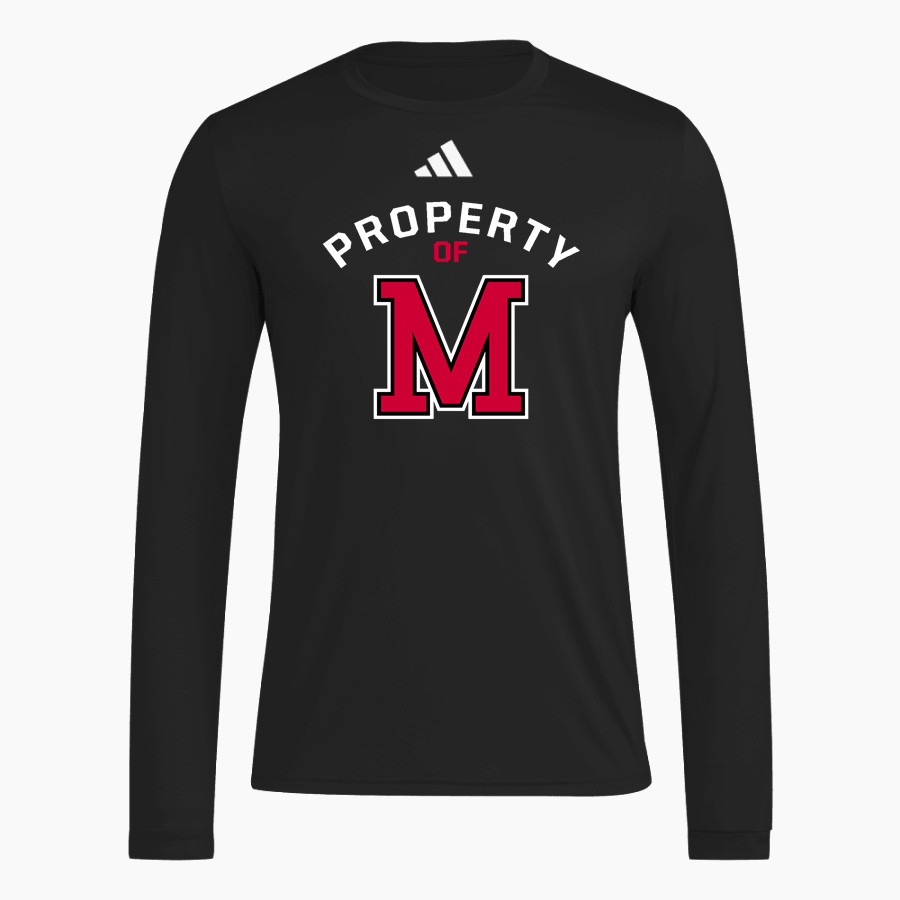 Mount Miguel Matadors adidas Men's Long Sleeve Pregame Tee