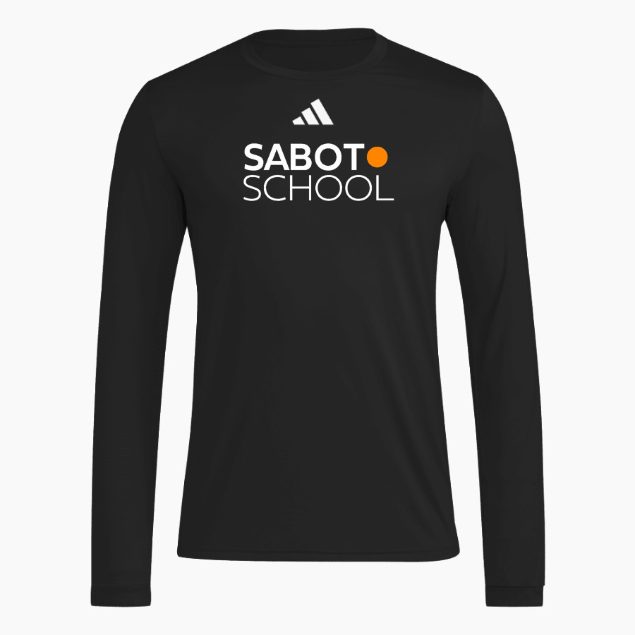 Sabot School Sabot School <span class="pdp-name-mascot">STONY POINT SCHOOL</span> adidas Men's Long Sleeve Pregame Tee