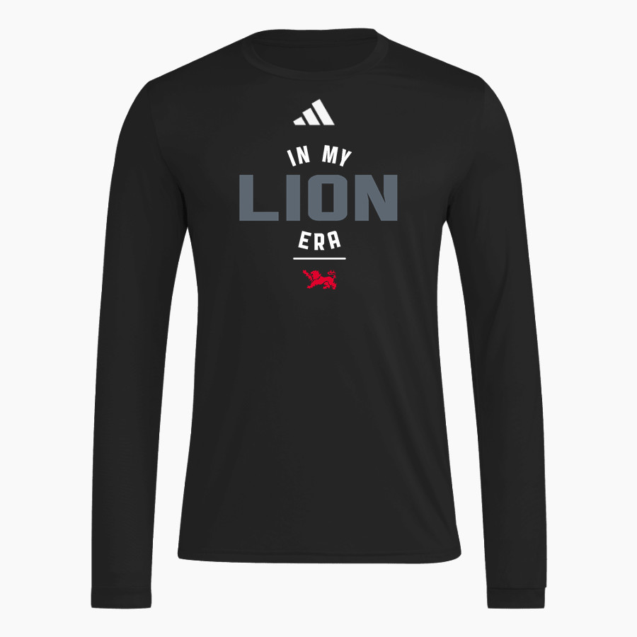 KENT SCHOOL LIONS <span class="pdp-name-mascot">KENT LIONS</span> adidas Men's Long Sleeve Pregame Tee