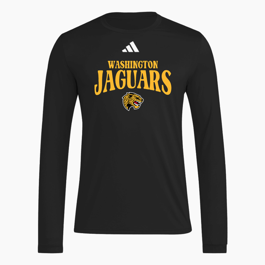 WASHINGTON HIGH SCHOOL JAGUARS adidas Men's Long Sleeve Pregame Tee
