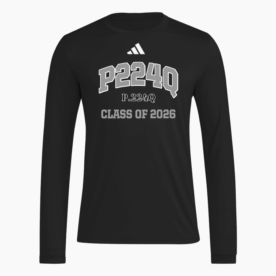 P224Q Online Apparel Store <span class="pdp-name-mascot">P224Q</span> adidas Men's Long Sleeve Pregame Tee