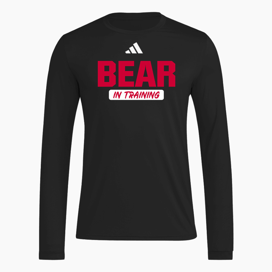 West Oso Bears <span class="pdp-name-mascot">West Oso Bears</span> adidas Men's Long Sleeve Pregame Tee