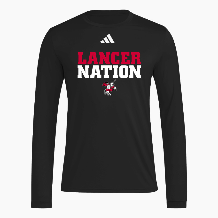 Manitowoc Lutheran Lancers <span class="pdp-name-mascot">Manitowoc Lutheran High School Lancers</span> adidas Men's Long Sleeve Pregame Tee