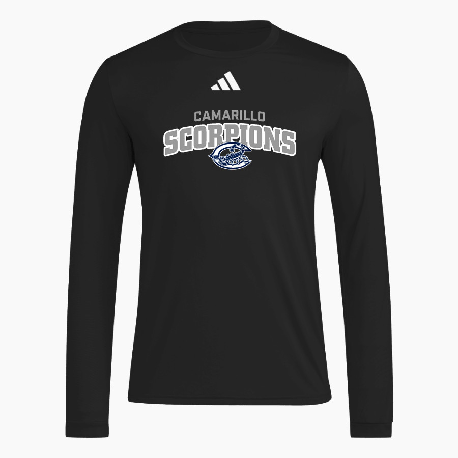 ADOLFO CAMARILLO HIGH SCHOOL SCORPIONS <span class="pdp-name-mascot">ADOLFO CAMARILLO SCORPIONS</span> adidas Men's Long Sleeve Pregame Tee
