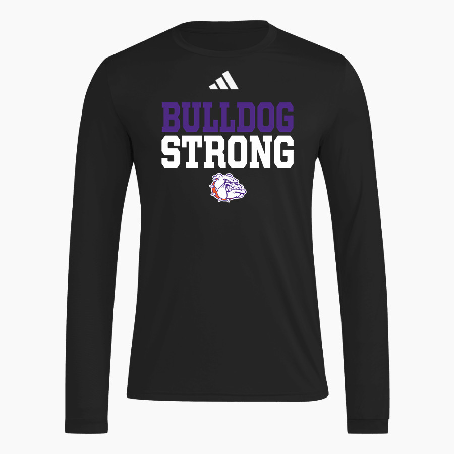 BEMENT MIDDLE SCHOOL BULLDOGS adidas Men's Long Sleeve Pregame Tee