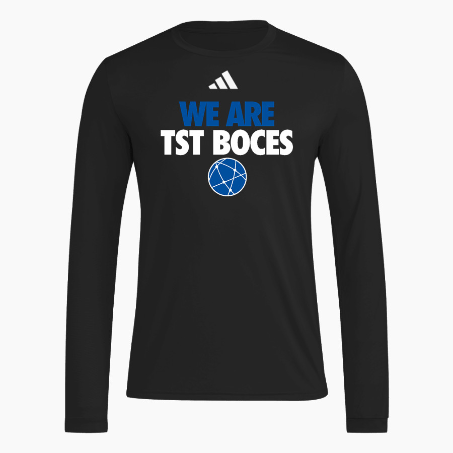 TST BOCES TST BOCES <span class="pdp-name-mascot">Tompkins-Seneca-Tioga Board of Cooperative Educational Services</span> adidas Men's Long Sleeve Pregame Tee