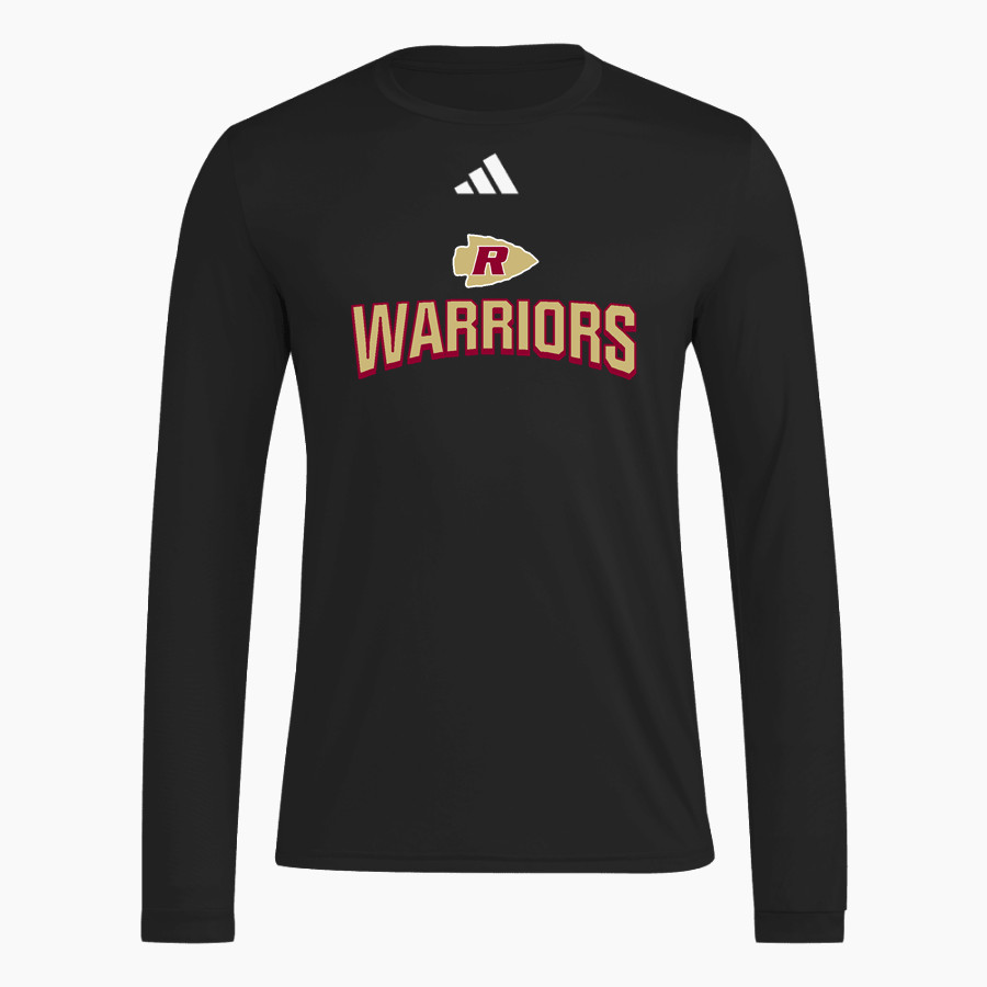 Riverdale Warriors adidas Men's Long Sleeve Pregame Tee