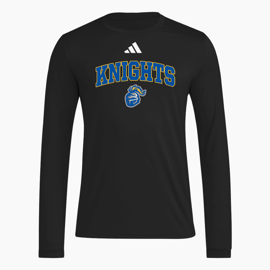 Devonshire Knights <span class="pdp-name-mascot">Devonshire Knights</span> adidas Men's Long Sleeve Pregame Tee