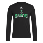 SETON HIGH SCHOOL SAINTS <span class="pdp-name-mascot">SETON SAINTS</span> adidas Men's Long Sleeve Pregame Tee Front Thumbnail