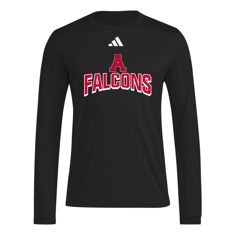 ALLENDALE HIGH SCHOOL FALCONS <span class="pdp-name-mascot">ALLENDALE FALCONS</span> adidas Men's Long Sleeve Pregame Tee