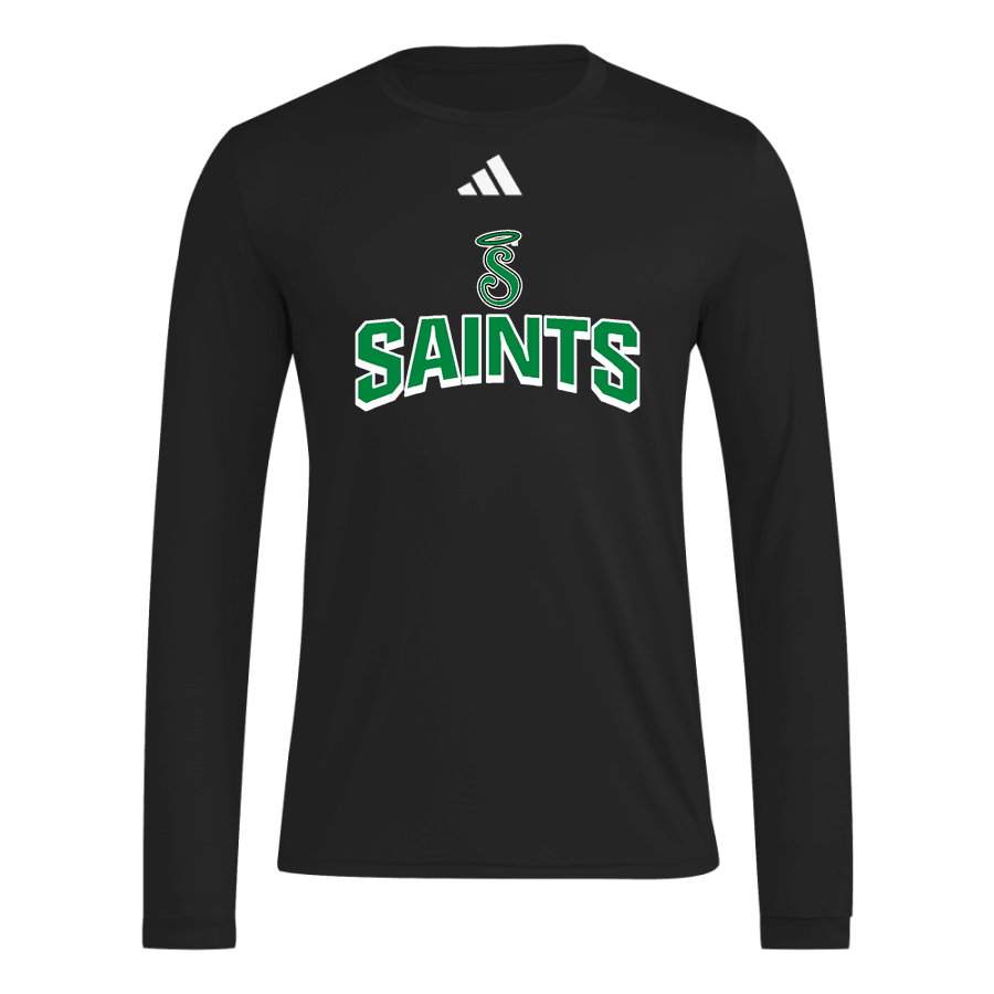 SETON HIGH SCHOOL SAINTS <span class="pdp-name-mascot">SETON SAINTS</span> adidas Men's Long Sleeve Pregame Tee