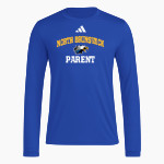 North Brunswick Raiders <span class="pdp-name-mascot">North Brunswick Raiders</span> adidas Men's Long Sleeve Pregame Tee Front Thumbnail