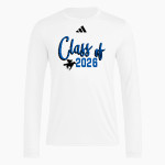 Lomega Raiders <span class="pdp-name-mascot">Lomega Raiders</span> adidas Men's Long Sleeve Pregame Tee Front Thumbnail