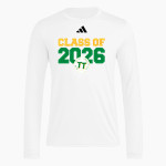 Triplett Tech <span class="pdp-name-mascot">Triplett Business and Technical Institute</span> adidas Men's Long Sleeve Pregame Tee Front Thumbnail