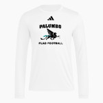 ACADEMY AT PALUMBO HIGH SCHOOL GRIFFINS <span class="pdp-name-mascot">PALUMBO GRIFFINS</span> adidas Men's Long Sleeve Pregame Tee Front Thumbnail