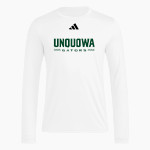 Unquowa Gators adidas Men's Long Sleeve Pregame Tee Front Thumbnail