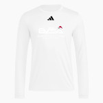 BVSA BOBBY VALENTINE'S SP <span class="pdp-name-mascot">BOBBY VALENTINE'S SPORTS ACADEMY</span> adidas Men's Long Sleeve Pregame Tee Front Thumbnail