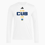 Timnath High School Cubs adidas Men's Long Sleeve Pregame Tee Front Thumbnail