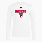 PORTSMOUTH ABBEY SCHOOL RAVENS <span class="pdp-name-mascot">PORTSMOUTH ABBEY RAVENS</span> adidas Men's Long Sleeve Pregame Tee Front Thumbnail