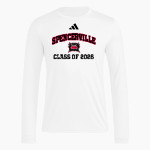 SPENCERVILLE HIGH SCHOOL BEARCATS <span class="pdp-name-mascot">SPENCERVILLE BEARCATS</span> adidas Men's Long Sleeve Pregame Tee Front Thumbnail