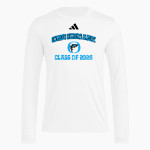 Oceanside Collegiate Academy Landsharks <span class="pdp-name-mascot">Oceanside Collegiate Academy Landsharks</span> adidas Men's Long Sleeve Pregame Tee Front Thumbnail