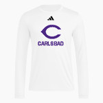 Carlsbad Lancers adidas Men's Long Sleeve Pregame Tee Front Thumbnail