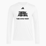 Be Better Foundation Team Derek Fisher adidas Men's Long Sleeve Pregame Tee Front Thumbnail