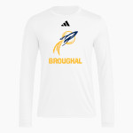 Broughal Rockets <span class="pdp-name-mascot">Broughal Rockets</span> adidas Men's Long Sleeve Pregame Tee Front Thumbnail