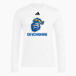 Devonshire Knights <span class="pdp-name-mascot">Devonshire Knights</span> adidas Men's Long Sleeve Pregame Tee Front Thumbnail