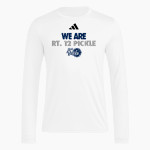 Rt. 12 Pickle Rt. 12 Pickle <span class="pdp-name-mascot">Rt. 12 Pickle</span> adidas Men's Long Sleeve Pregame Tee Front Thumbnail