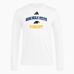 Seminole State College Raiders <span class="pdp-name-mascot">Seminole State Raiders</span> adidas Men's Long Sleeve Pregame Tee Front Thumbnail