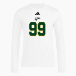Fuentes Eagles <span class="pdp-name-mascot">Fuentes Eagles</span> adidas Men's Long Sleeve Pregame Tee Front Thumbnail