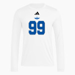 St. Mary Angels adidas Men's Long Sleeve Pregame Tee Front Thumbnail
