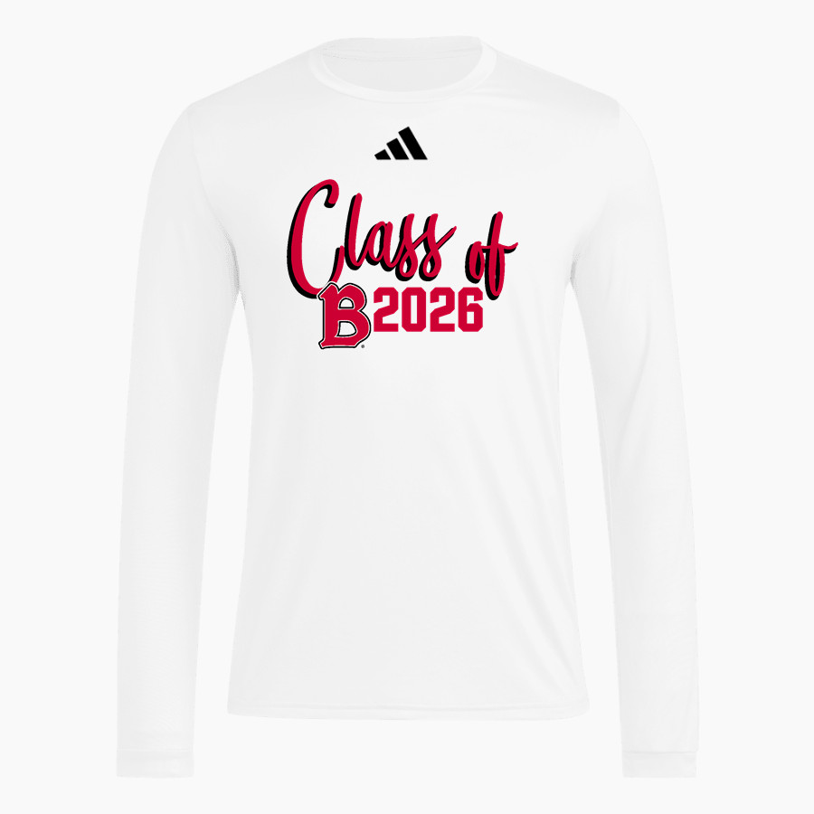 Benedictine University Mesa Redhawks <span class="pdp-name-mascot">Benedictine University Redhawks</span> adidas Men's Long Sleeve Pregame Tee