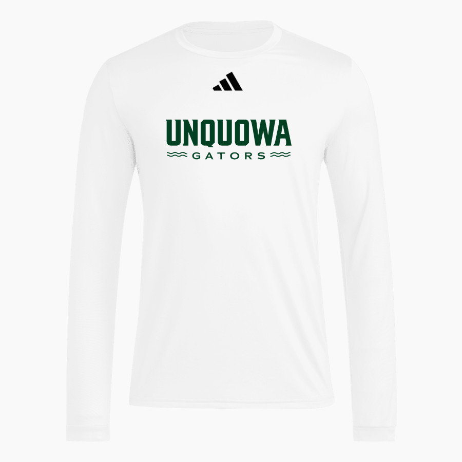 Unquowa Gators adidas Men's Long Sleeve Pregame Tee