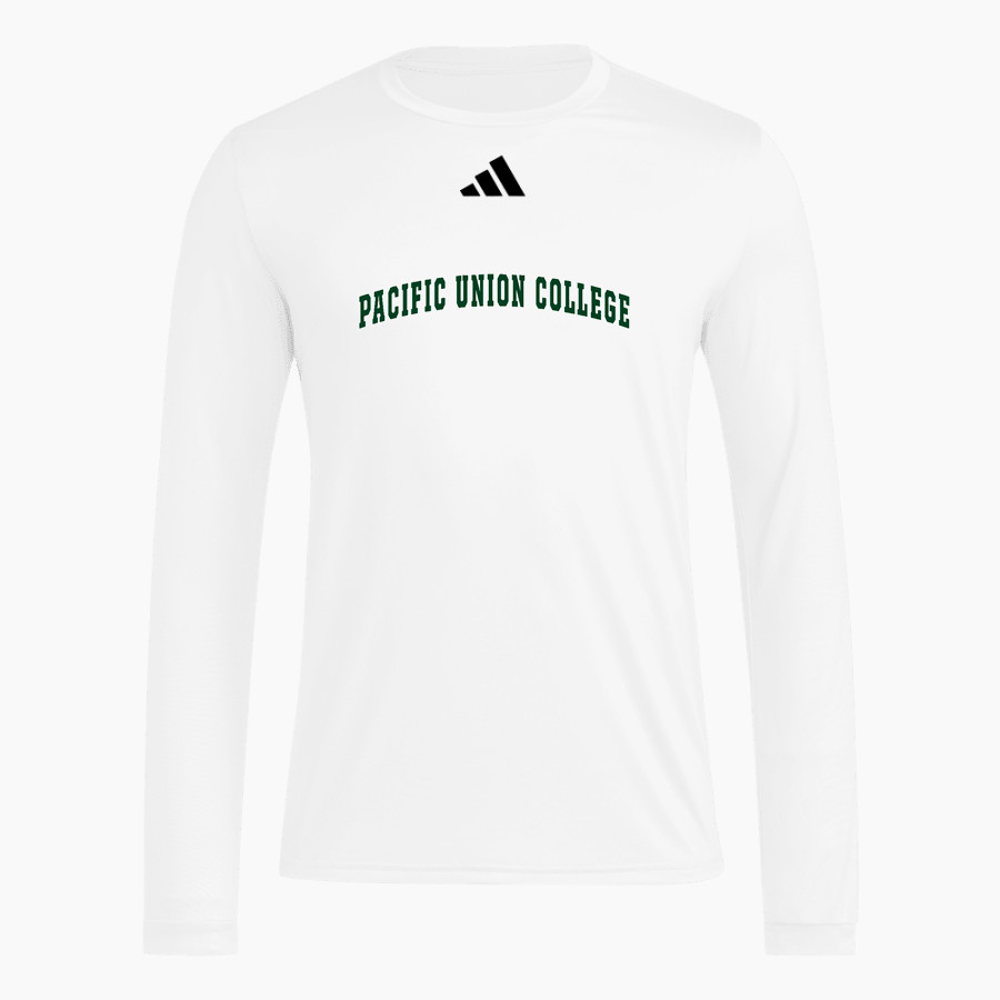 Pacific Union College Pioneers <span class="pdp-name-mascot">Pacific Union College Pioneers</span> adidas Men's Long Sleeve Pregame Tee