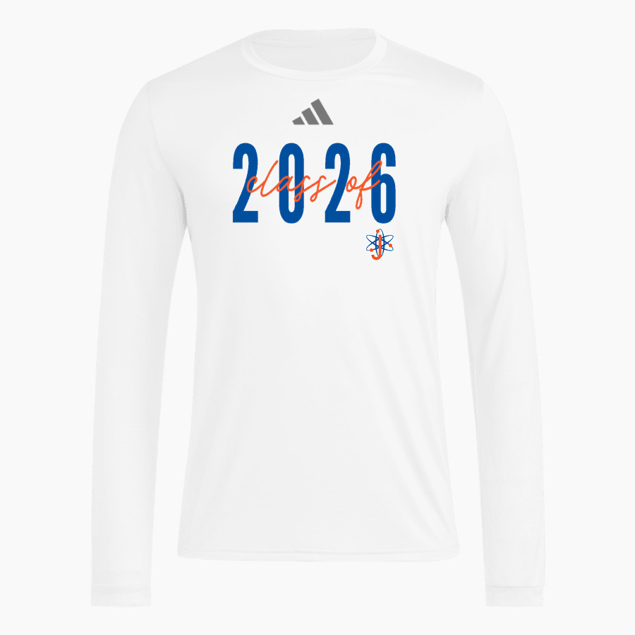 Johnson Atom Smashers adidas Men's Long Sleeve Pregame Tee