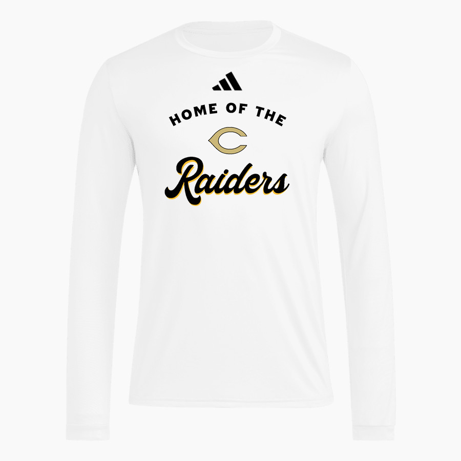 CIBOLA HIGH SCHOOL RAIDERS <span class="pdp-name-mascot">CIBOLA RAIDERS</span> adidas Men's Long Sleeve Pregame Tee
