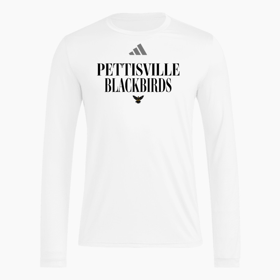 PETTISVILLE BLACKBIRDS ONLINE STORE adidas Men's Long Sleeve Pregame Tee